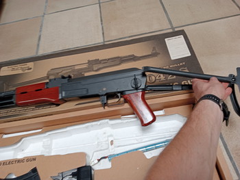 Image 3 for CYMA CM042S AK47 AEG WITH FOLDING STOCK IN BLACK