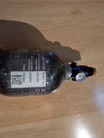 Bild 2 für Armotech SUPRALITE HPA Carbonflaschen 0,5 L | 300 Bar | PI-zertifiziert | mit TÜV