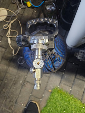 Image 2 for Duikfles 200 barr vol incl vulstation hpa