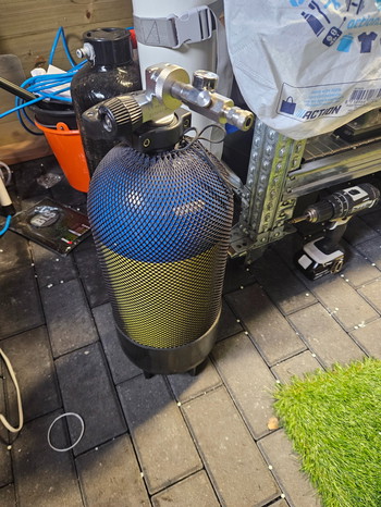 Image 4 for Duikfles 200 barr vol incl vulstation hpa