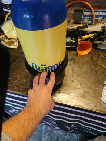 Image 5 for Duikfles 200 barr vol incl vulstation hpa