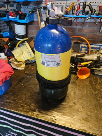 Image 6 for Duikfles 200 barr vol incl vulstation hpa