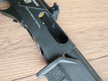 Afbeelding 3 van (Airsoft Baton & APS) SAI CAM870 MkII-J Deluxe Match met 27 shells (Limited Edition)