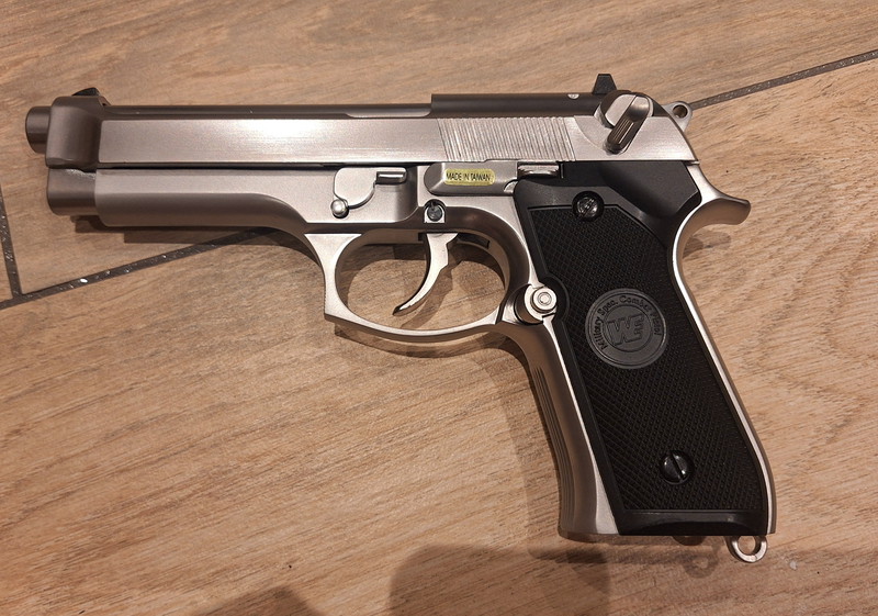 Afbeelding 1 van M9 V2 Full Metal GBB | Silver | WE