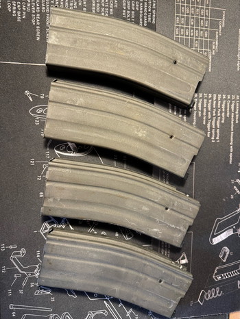 Afbeelding 4 van GHK gen.1 magazines for M4 GBBR
