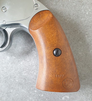 Bild 4 für verzamelstuk Schofield No. 3)revolver met 6 shells