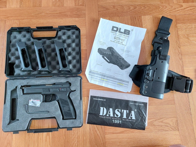 Bild 1 für ASG P-10 CO2 + Holster RS Police