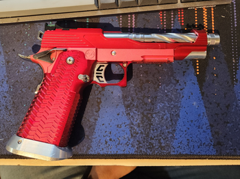 Imagen 2 de Custom rode Hi capa 5.1 met primary airsoft m4 adapter