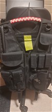Image for Black tactical police vest