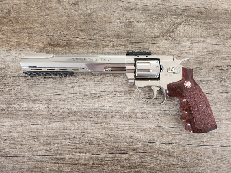 Afbeelding 1 van Ruger 8 inch revolver Co2.