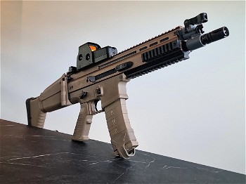 Afbeelding 2 van G&G FN SCAR AEG (full metal) met accessoires