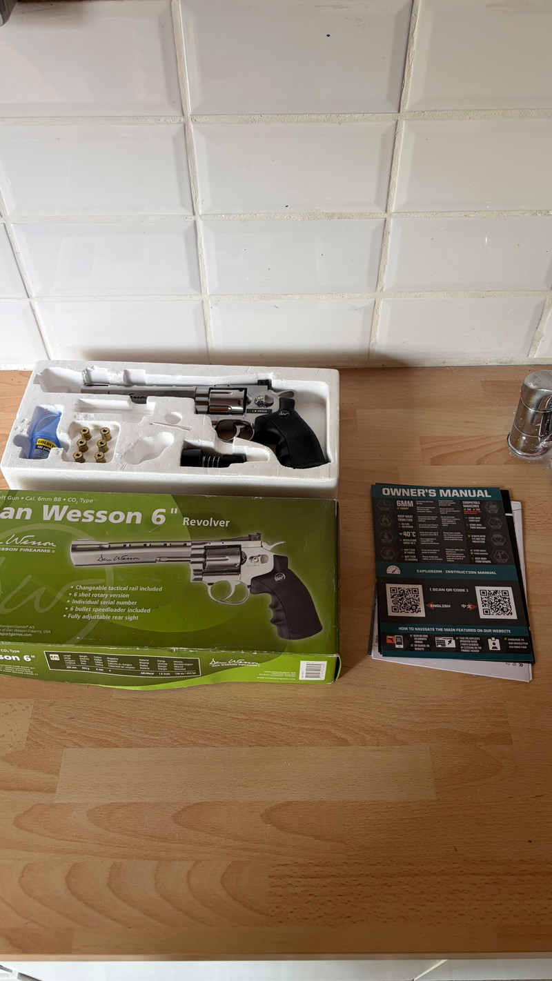 Imagen 1 de ASG Dan Wesson 6inch Revolver CO2