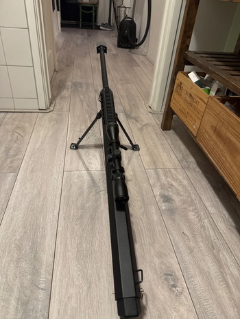 Image 2 for Snow wolf Barrett m82a1 aeg full metal + gratis dan wesson revolver