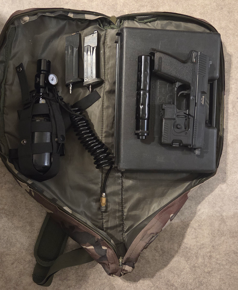 Image 1 pour PA Mk23 Tokyo Marrui + kit Striker converti HPA