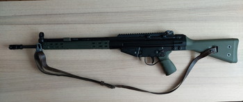 Afbeelding 2 van WE/Umarex G3A3 GBBR with magazines + Accessories + Spare parts