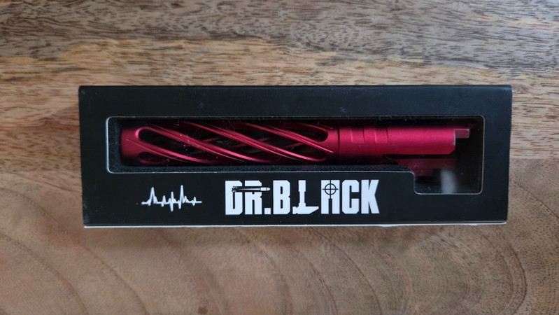 Bild 1 für Dr. Black 5.1 Dinging Aluminum Outer Barrel for Hi Capa ROOD