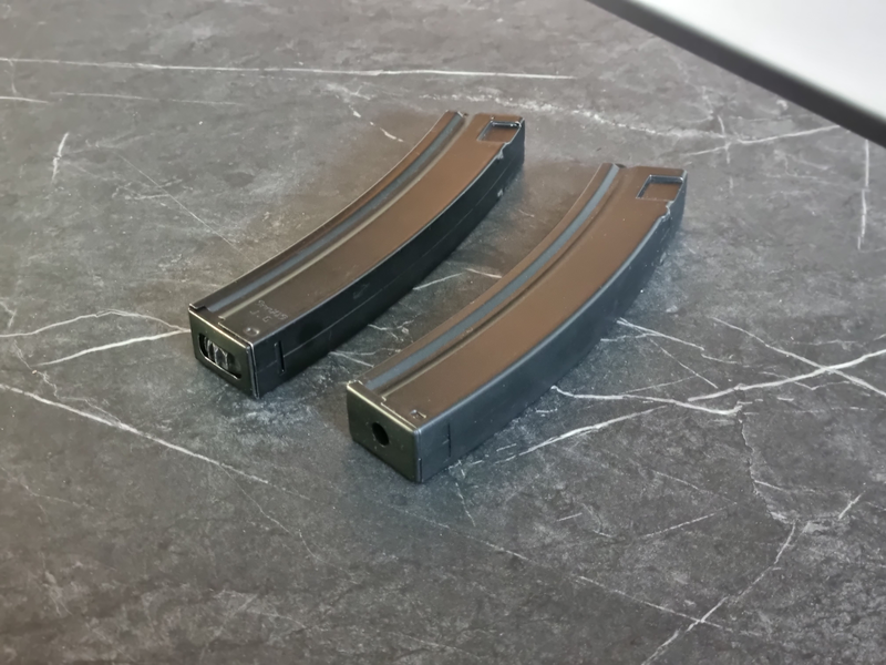 Image 1 pour 2x MP5 magazijn (G&G hicap en midcap)