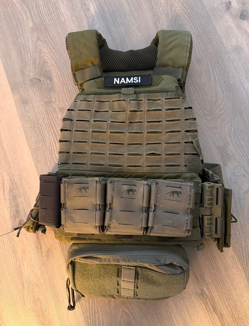 Image 1 for Plate carrier met veel extras