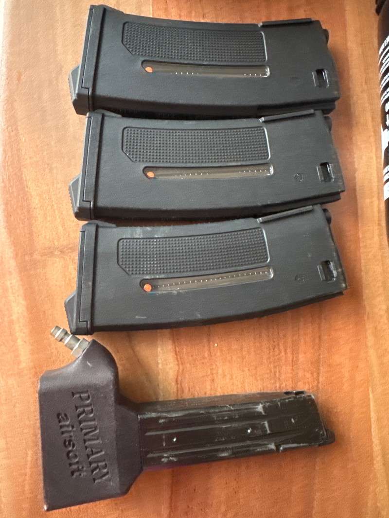 Imagen 1 de EPM Magazijnen, primary Airsoft adapter, trommelmagazijn en meer.