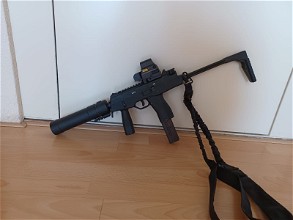 Image for ASG MP9 Met Suppressor en Holographic sight
