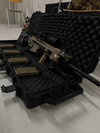 Image 2 for VFC MK20 Mod 0 SSR Sniper Support Rifle Vollmetall Gas-Blow-Back 6mm BB tan