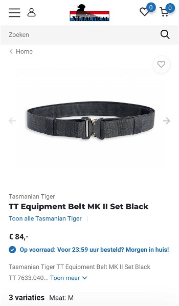 Image 4 pour Tasmanian Tiger Equipment belt MK2