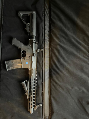 Imagen 2 de ICS M4 inclusief batterijen, magazijn, extra gip, sling en draagtas