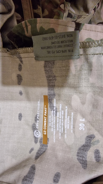 Afbeelding 2 van Crye precision G3 Combat pants 30L