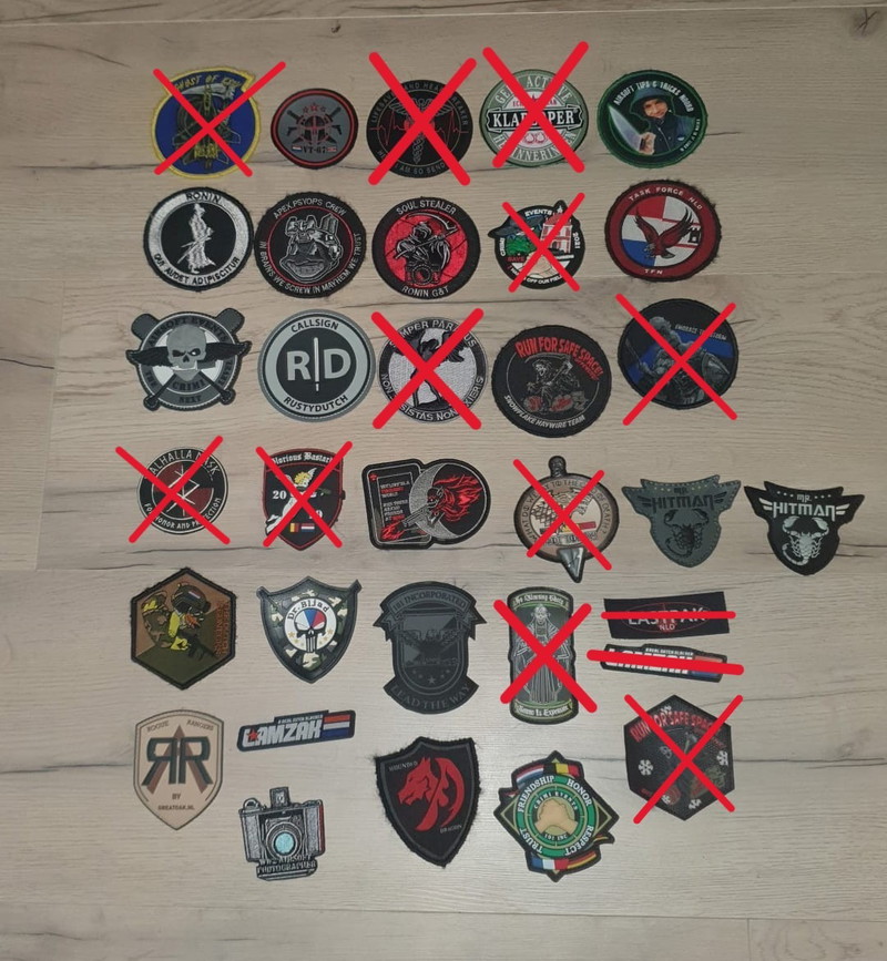 Image 1 for Vershillende patches