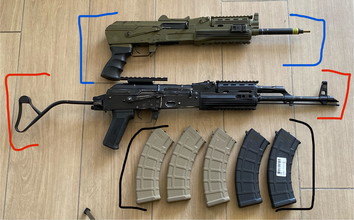Image pour AK Tac (Cyma) + AK Tac adv (SRC) + 5 Ak mags (30-80)
