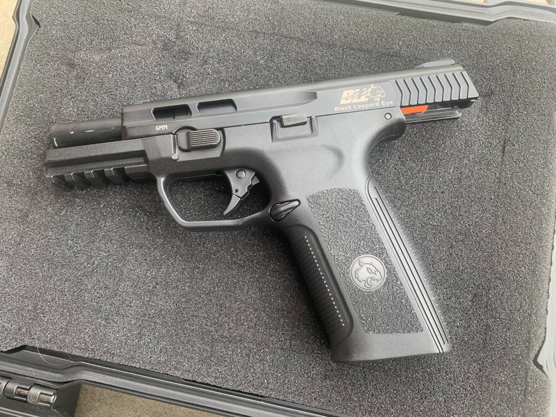 Image 1 for ICS Black Leopard Eye Gas XAE Gas Blowback