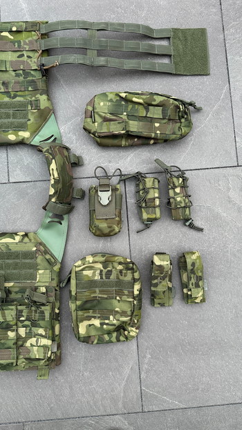 Imagen 5 de Shadow Tactical Spartan Plate Carrier en diversen Pouches UTP Temperate