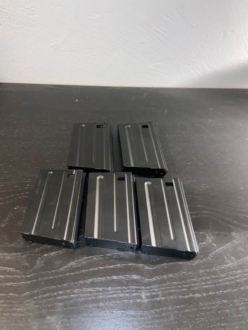 Afbeelding 1 van 5x 75 round steel DMR magazine