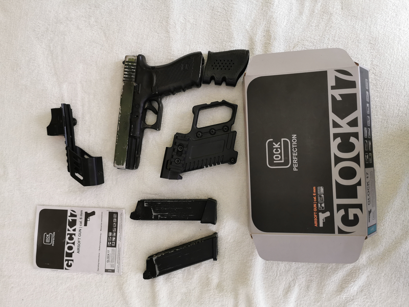 Image 1 pour Glock 17 gen 4 met extra's