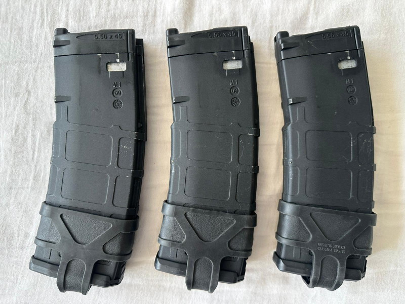 Imagen 1 de Set van 3 VFC 40rds GBB Magazijnen - Zwart - Geüpgraded