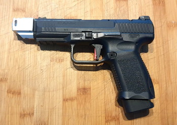 Image 2 for Cybergun TP 9 Elite Combat met Agency Arms Airsoft 417 Compensator