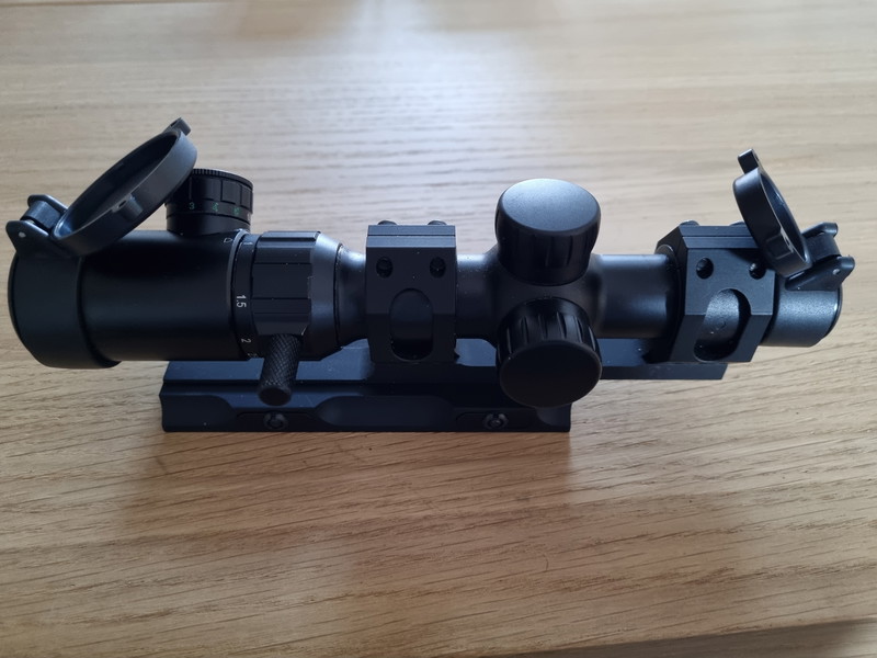 Image 1 for RAM Optics 1-4x20 CQB + mount