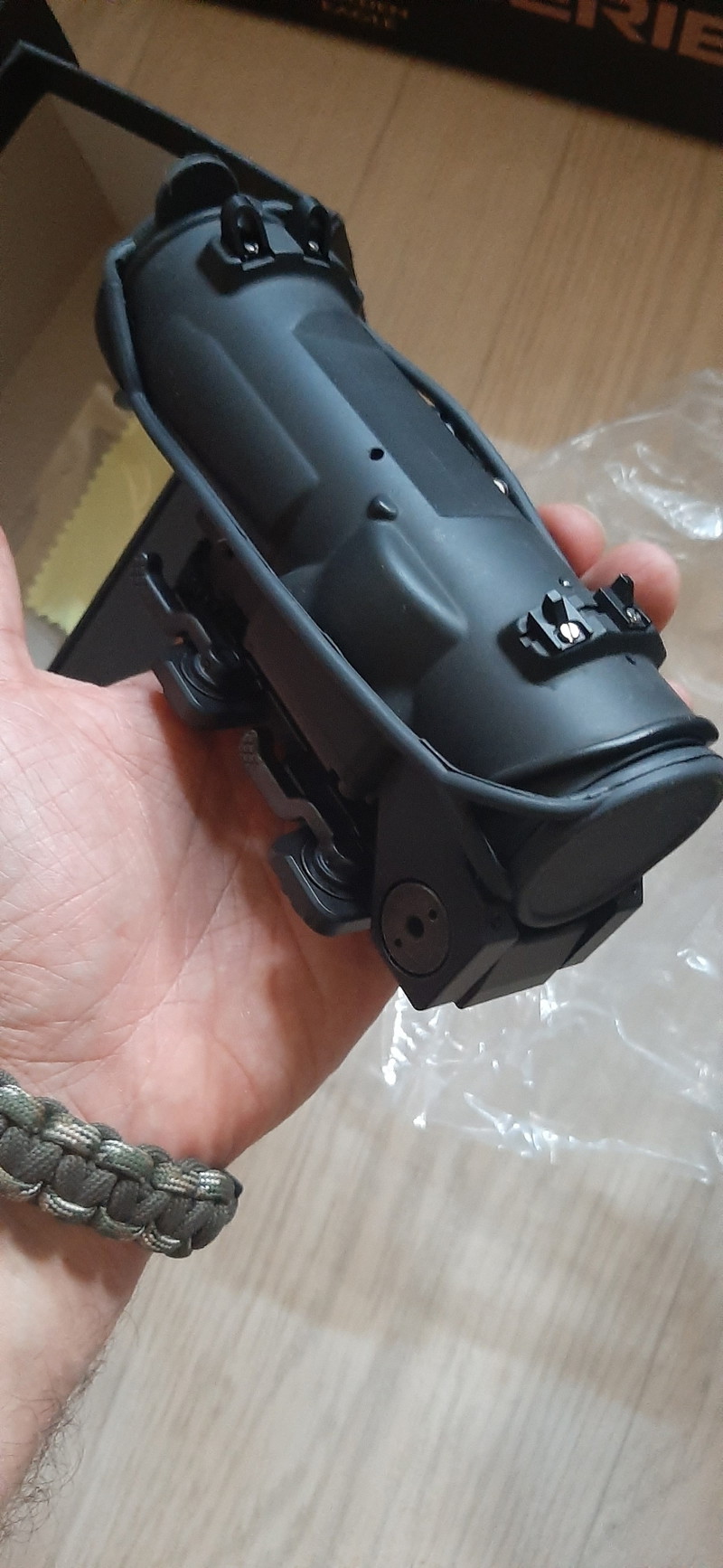 Image 1 pour JJ Airsoft elcan specter replica scope  1-4X (zwart)