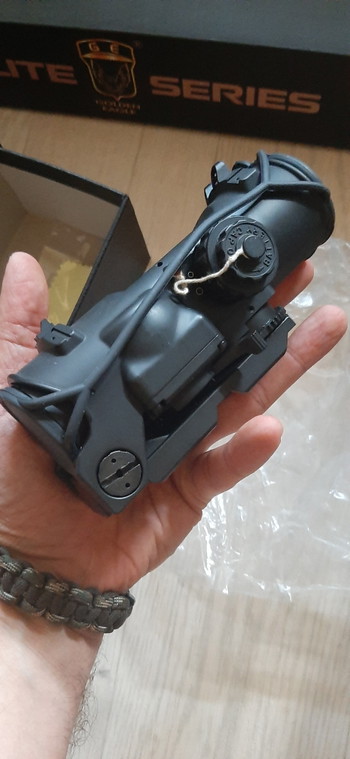 Image 2 pour JJ Airsoft elcan specter replica scope  1-4X (zwart)