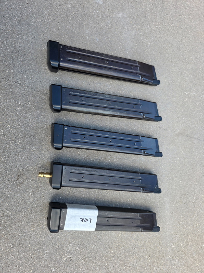 Image 1 for Set van 5 Hi Capa Extended Mags 50rd