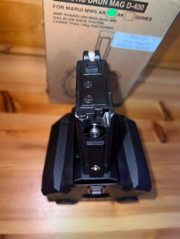 Image 2 for GK Tactical 400rds Drum Magazine for Tokyo Marui MWS