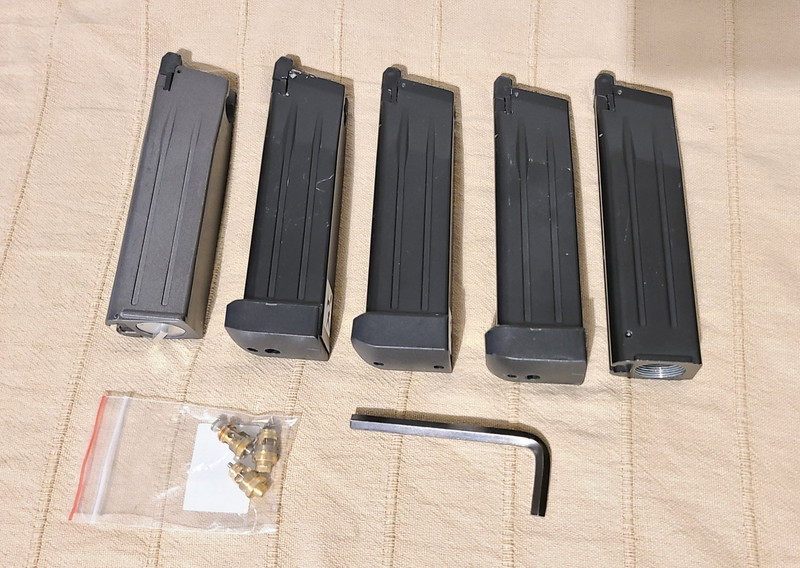 Imagen 1 de 5STK  GBB High Capa Metall co2 Magazin leaking
