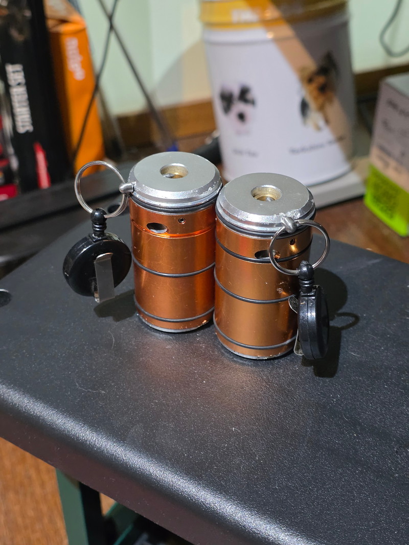 Image 1 for StratAim Epsilon Full Metal Gas Grenades