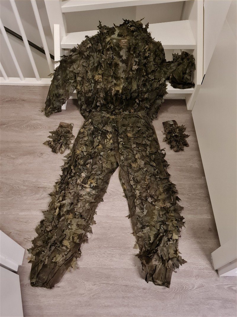 Image 1 for Jack Pyke LLCS Leaf Suit (woodland/green)