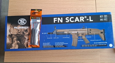 Afbeelding van Réplique airsoft FN SCAR-L Cybergun AEG + batterie neuve