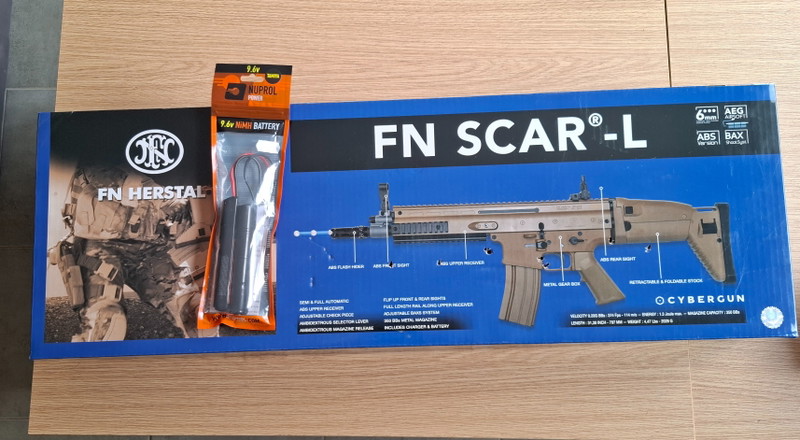 Image 1 for Réplique airsoft FN SCAR-L Cybergun AEG + batterie neuve