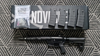 Afbeelding van TKA - Double Eagle/EMG Noveske N4 MWS Gen3 GBB met Gunmodify Magazijnen.