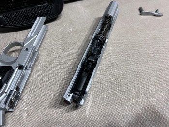 Image 5 for RWA Nighthawk Agent 2 custom cerakote silver cnc alluminum