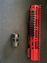 Afbeelding van Rode rail voor m4/m16 en andere met zelfde mounting