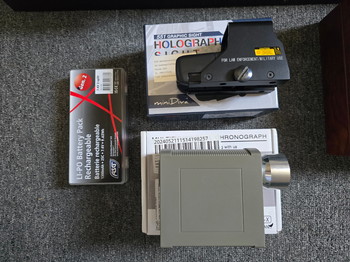 Afbeelding 5 van Zo goed als nieuw Airsoft Set  Scorpion EVO Carbine, 2 Pistolen, Accessoires